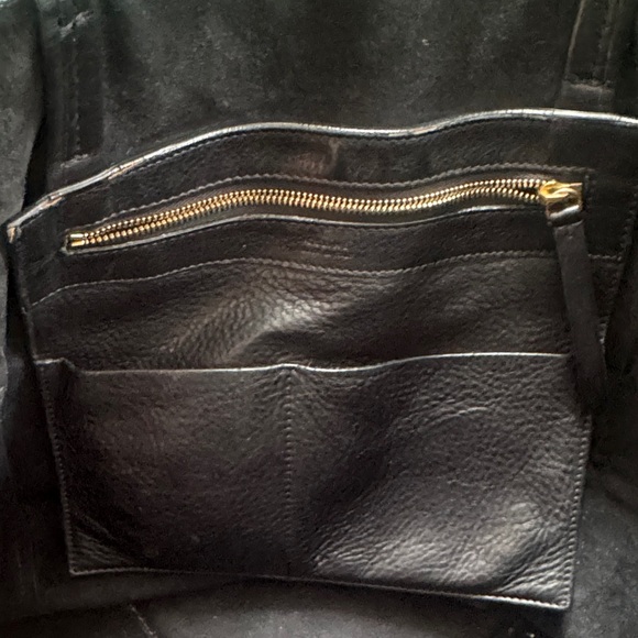 Celine Black Cabas Phantom Leather Tote Bag - Picture 8 of 10